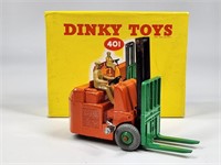 DINKY TOYS 401 COVENTRY CLIMAX FORK LIFT TRUCK W/X