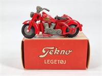 VINTAGE TEKNO DENMARK INDIAN MOTORCYCLE W/ BOX