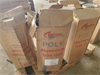Approximately 3 rolls Aluminum Trim Coil