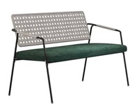 AUTMOON 2-Person Chair Weave Wicker Outdoor