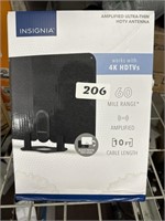 Insignia Amplified Ultra Thin HDTV Antenna