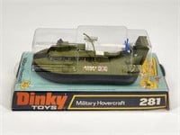 DINKY TOYS NO. 281 MILITARY HOVERCRAFT W/ BOX