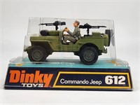 DINKY TOYS NO. 612 COMMANDO JEEP W/ BOX