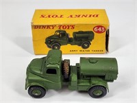 DINKY TOYS NO. 643 ARMY WATER TANKER W/ BOX