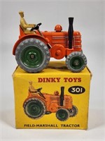 DINKY TOYS NO. 301 FIELD MARSHALL TRACTOR W/ BOX