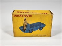 DINKY TOYS NO. 14A B.E.V. ELECTRIC TRUCK EMPTY BOX