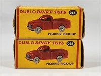 2) DUBLO DINKY TOYS NO. 065 MORRIS PICK UP BOX