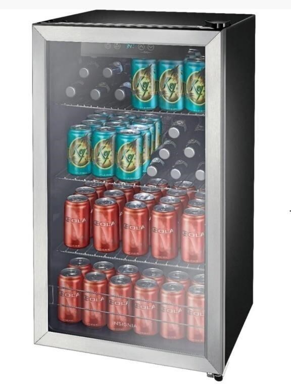 Insignia 115 Can Beverage Cooler $250 RETAIL