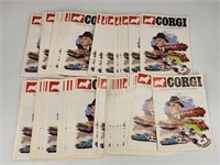 100) VINTAGE CORGI CATALOGS