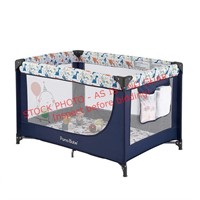 Pamo Babe Portable Enclosed Baby Playpen
