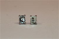 7x5mm Emerald Cut Green Amethyst 1.85ctw