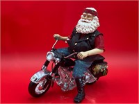 Santa Clause Biker Figure