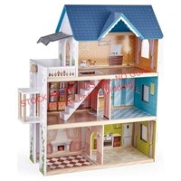 Hape Little Room Pretend Play Wooden Doll House