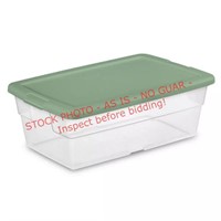 5-pack Sterilite Stackable 6qt.Storage Container