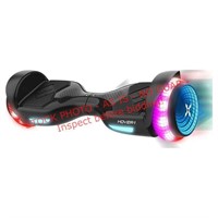 Hover Hoverboard w/ LED Lights, Black