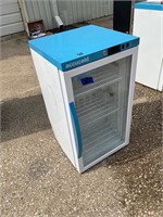 Accucold glass door refrigerator