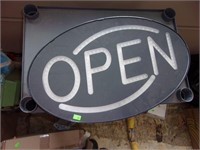 open sign works fine