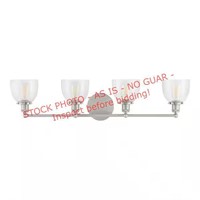 HDC Evelyn 37.5in 4-Light Vanity (DAMAGED)