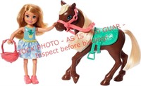 Barbie Club Chelsea Doll & Horse Set