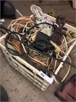 Crate of Power Cords
