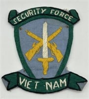 Theater Made Security Force Vietnam Pocket Patch