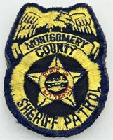 Vintage Montgomery County Sheriff Patrol Patch