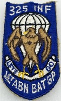 325th INF 1st ABN Battle Group Cut-Edge Patch