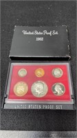 1982 Pristine US Proof Coin Set