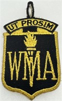 Vintage Wisconsin Military Academy Pocket Patch