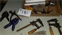 Flat of Clamps & Clips