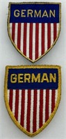 U.S. Army LOG. CMD. German Labor Service Patches
