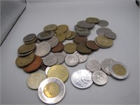 Big Lot of Foreign Coins