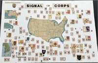 U.S. Army Signal Corps SSI’ & DUI’s Board