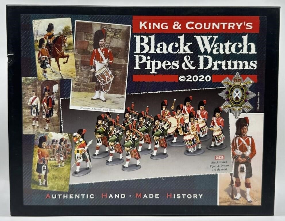 K&C Black Watch Pipes and Drums CE028