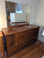 DRESSER WITH MIRROR