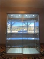 Illuminated Glass Display Cabinet