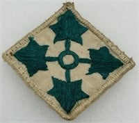 Theater Made U.S. Army 4th Infantry Division Patch