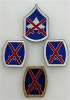 German Made 10th Mountain Division Patches