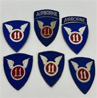 11th Airborne Division Cut-Edge Patches