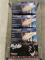 (4) Boxes of Assorted (M) Disposable Gloves