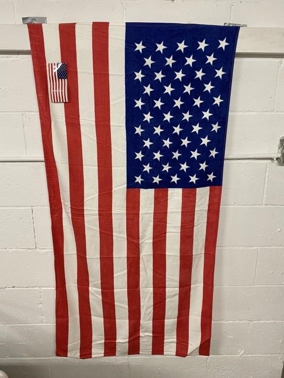 (x4) American Flag Beach Towel