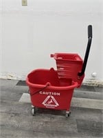 Red SunnyCare Mop Bucket