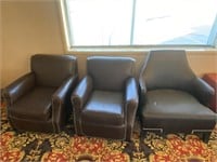 (3) Arm Chairs