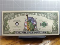 $1 million novelty bank note