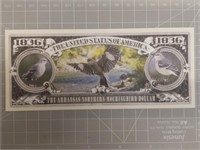 The Northern Mockingbird novelty banknote