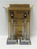 2 PACK HAMPTON BAY ACCENT LAMP