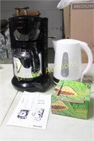 Coffee Maker with Thermos Jug & Kettle