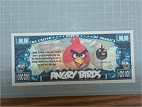 Angry birds novelty Banknote