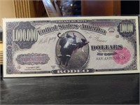 Novelty banknotes rodeo