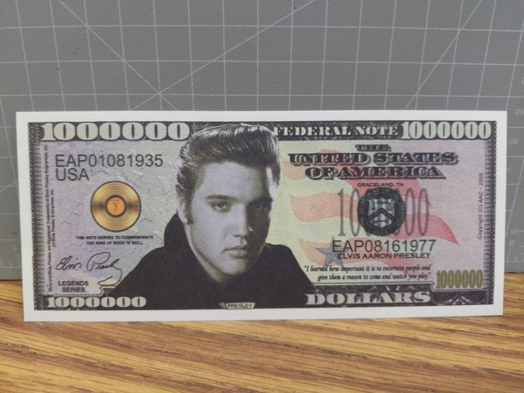 Elvis Banknote